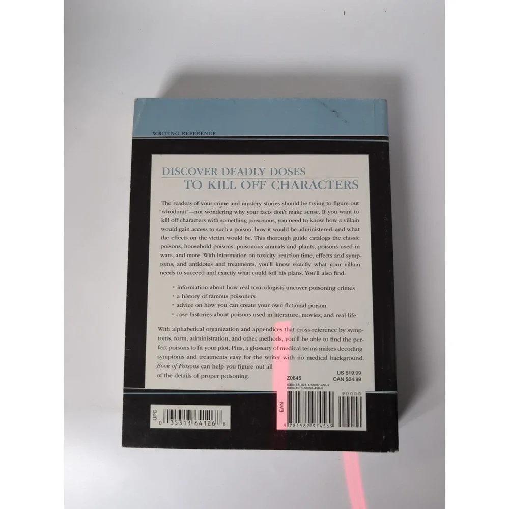 Howdunit Ser.: Book of Poisons by Anne Bannon and Serita Stevens (2007, Perfect)